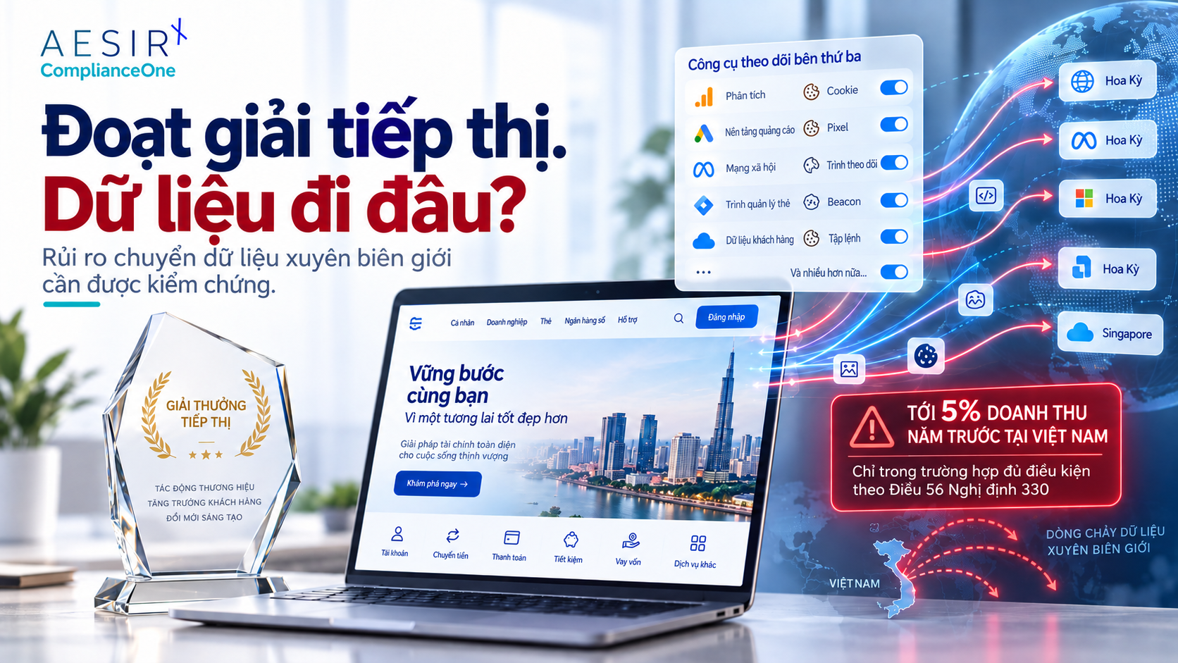 Minh họa: Đoạt giải tiếp thị. Và câu hỏi về dữ liệu phía sau chiến dịch.